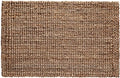 IRONGATE Jute Handspun Area Rug - Premium Jute Handwoven Reversible Chunky Textured Tan Beige Neutral Throw Accent Rug Carpet - Rustic Farmhouse Living Room Bedroom Den Study Décor -24" x 36" Natural - size: 24 x 36 Inch