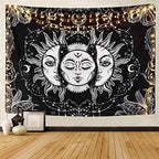 goodstumbler Bohemian Polyester Wall Hanging, Tapestry Carpet For Bedroom Living Room Decor, Soft Durable Lightweight (150 * 130cm) - style: 150*130cm