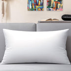 JIEITIVE Throw Pillow Inserts Hypoallergenic Premium Pillow Stuffer Square Form for Decorative Pillow Covers Cushion Set of 1-12 x 20 Inches