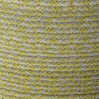SIMPLIHOME Bayley Transitional Round Braided Pouf in Muted Yellow and Natural Cotton for the Living Room, Bedroom and Kids Room - color: Muted Yellow and Natural
