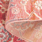 SAFAVIEH Persian Collection Accent Rug - 3' x 5', Red & Orange, Distressed Design, Non-Shedding & Easy Care, Ideal for High Traffic Areas in Entryway, Living Room, Bedroom (VTP471Q) - size: 3' x 5' (Rectangular)