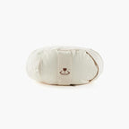 Myga Zafu Yoga Meditation Cushion with Washable Cover - Floor Cushion Pillow with Natural Buckwheat Filling - Soft Round Cotton Design for Meditating or Pranayama Exercises