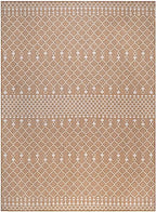 Nourison Home Positano Jute 9' x 12' Area Rug - Easy Clean, Non Shedding, Bed Room, Living Room, Dining Room, Kitchen (9' x 12') - color: Jute, size: 9' x 12' (Rectangular)