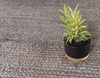 Unique Loom Braided Jute Collection Area Rug - Dhaka (2' 7" x 6' 1" Runner, Gray) - color: Grey, size: 2'7" x 6'1" (Runner)