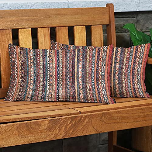EKOBLA Square Throw Pillow Cover 12x20 Inches - color: Multi-bs01, size: 20" x 12" (Pack of 1)