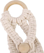KIMISS Bohemian Style Tassel Flowerpot Plant Hanger - Hand Woven Cotton Rope Hanging Decor for IndoorOutdoor (Work-Woven Cotton Rope Flower Pot mesh Bag)
