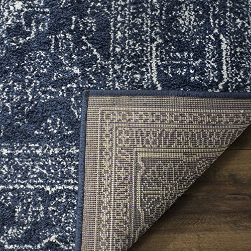 SAFAVIEH Adirondack Collection Runner Rug - 2'6" x 6', Navy & Ivory, Oriental Medallion Design, Non-Shedding & Easy to Clean, Ideal for Ideal for Hallway, Foyer, Kitchen, Entryway, Bedroom (ADR108N) - color: Navy/Ivory, size: 2'6" x 6' (Runner)