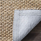 SAFAVIEH Natural Fiber Collection Accent Rug - 4' x 6', Natural, Handmade Farmhouse Jute, Ideal for High Traffic Areas in Entryway, Living Room, Bedroom (NF870A) - size: 4' x 6' (Rectangular)