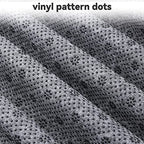 Pllieay 72x40 Inch Non Slip Final Backing Cloth, Vinyl Primary Tufting Cloth Backing Fabric, Non Slip Pad with Plum Blossom Pattern for Carpets Rug Tufting Gun Cushion Punch Needle - size: 72x40 inch