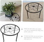YARNOW Metal Plant Stand Iron Flower Pot Stand for Flowerpot Shelf for Home Decor