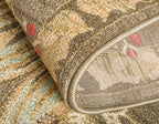 Unique Loom Edinburgh Collection Area Rug - Canmore (3' 3" x 5' 3" Rectangle, Brown/ Light Blue) - color: Brown/Light Blue, size: 3'3" x 5'3" (Rectangular)
