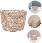Large Storage Willow Flower Basket Seagrass Plant Basket Woven Planter for Plants