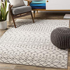 Livabliss Elsie Global Bohemian Area Rug,5'3" x 7'3",Khaki/Gray - color: Khaki / Gray, size: 5'3" x 7'3" (Rectangular)