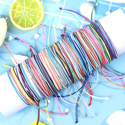 choice of all String Bracelets for Women Boho Wave Surfer Beach Wear Cute Bracelets Set Summer Friendship Jewelry Accessories Beach Stuff - color: G3:20 pcs colorful surfer bracelets
