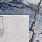 SAFAVIEH Craft Collection 2'3" x 4' Grey/Blue CFT877L Modern Abstract Non-Shedding Living Room Bedroom Accent Rug - color: Grey/Blue, size: 2'3" x 4' (Rectangular)