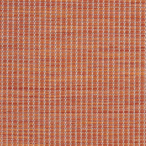 Nourison Home Positano Terracotta 2'2" x 10' Area Rug - Easy Clean, Non Shedding, Bed Room, Living Room, Dining Room, Kitchen (10' Runner) - color: Terracotta, size: 2'2" x 10' (Runner)