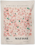 Chordity Danish Pastel Botanical Flower Market Aesthetic Floral Plants Tapestries Wall Hanging Tapestry Decorative Flag For Home Decor Living Room College Dorm Bedroom Banner Poster 30*40 Inch