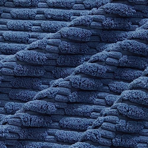 Fancy Homi Decorative Throw Pillow Covers for Bed Couch Bedroom Bench, Soft Corduroy Solid Pillow Case, Rustic Farmhouse Boho Room Decor,20" x 12" (Pack of 1),Dusty Blue - color: Dusty Blue, size: 20" x 12" (Pack of 1)