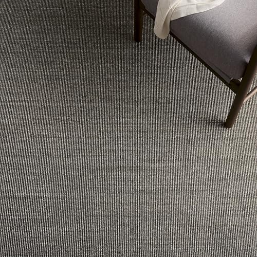 Martha Stewart x SAFAVIEH Area Rug Collection - 9' x 13', Charcoal, Sisal & Jute, Farmhouse Style, Ideal for Living Room, Bedroom, Office, Dining Space (MSR9501F) - color: Charcoal, size: 9' x 12' (Rectangular)
