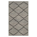 SAFAVIEH Montauk Collection Accent Rug - 3' x 5', Black, Handmade Cotton, Ideal for High Traffic Areas in Entryway, Living Room, Bedroom (MTK821D) - color: Black, size: 3' x 5' (Rectangular)