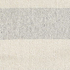 DII Rustic Farmhouse Cotton Cabana Striped Blanket Throw with Fringe, 50 x 60 - Cabana Striped Gray & Off-White - color: Gray & Off-white