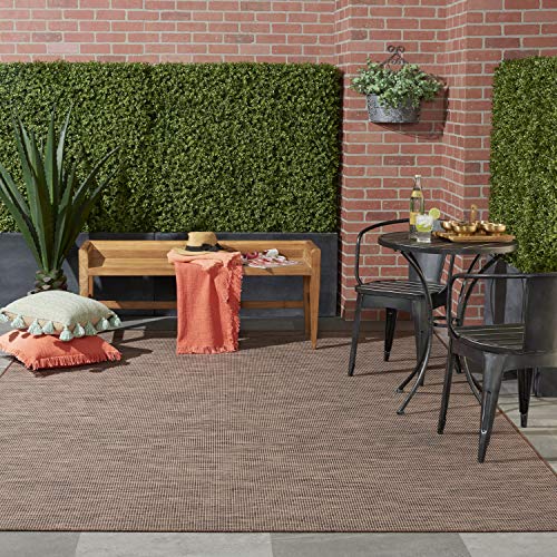 Nourison Home Positano Natural 2'2" x 12' Area Rug - Easy Clean, Non Shedding, Bed Room, Living Room, Dining Room, Kitchen (12' Runner) - color: Natural, size: 2'2" x 12' (Runner)