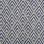 DII Diamond Throw Collection Cotton Woven, 50x60, Nautical Blue - color: Nautical Blue