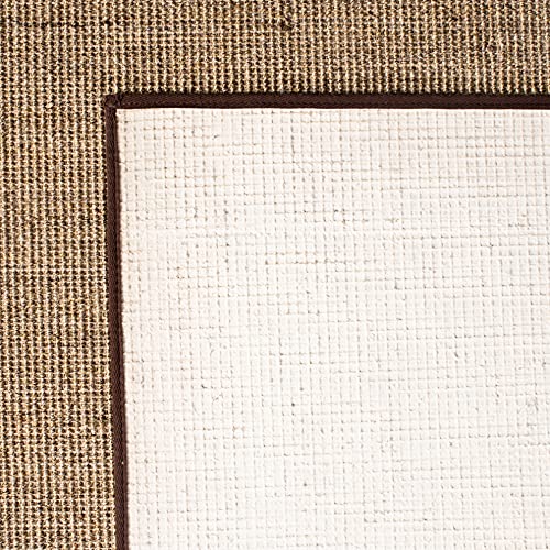 Martha Stewart x SAFAVIEH Area Rug Collection - 2'3" x 8' Runner, Light Brown, Sisal & Jute, Farmhouse Style, Ideal for Living Room, Bedroom, Foyer, Hallway (MSR9501T) - color: Light Brown, size: 2'3" x 8' (Runner)