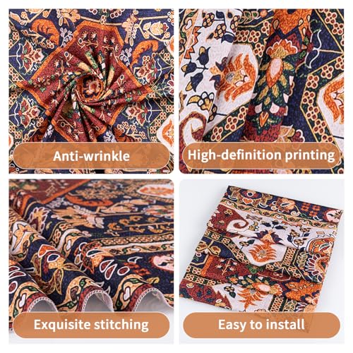 Alened Mandala Boho Vintage Decor Tapestry for Bedroom Aesthetic, Vertical Tapestries Blanket Wall Hanging, Indian Bohemian Floral Wall Art Decor for Living Room(60'' x 79'') - color: boho tapestry, size: 79"L x 60"W
