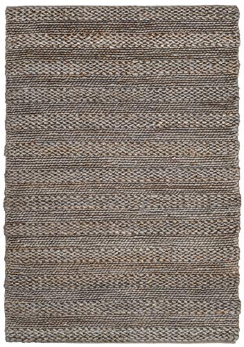 SAFAVIEH Natural Fiber Collection Accent Rug - 2'3" x 4', Beige, Handmade Jute, Braided Woven Design, Ideal for Entryway, Living Room, Bedroom (NF212B) - color: Beige, size: 2'3" x 4' (Rectangular)