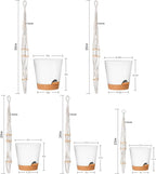 GARDIFE Hanging Planters for Indoor Plants,5Pcs Hanging Basket for Indoor Boho Home Decor,Macrame Plant Hanger,35 Inches,29Inch,23Inch, Ivory,Self Watering Planters, 7/6.5/6/5.5/5 Inch,White&White