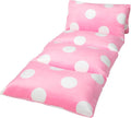 Butterfly Craze Floor Pillow Case, Mattress Bed Lounger Cover, Polka Pink, King Size - Cozy Seating Solution for Kids & Adults, Recliner Cushion, Perfect for Reading, TV Time (Pillow Not Included)