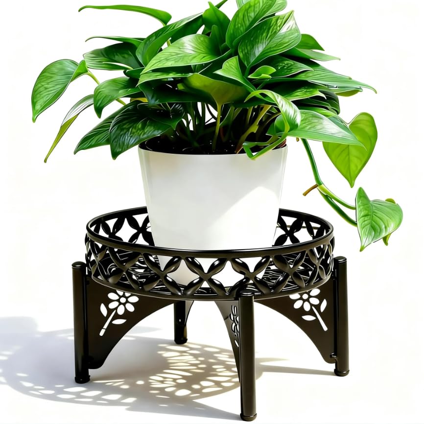 Plant Stands Indoor, 8.7 inch Single Plant Stand, Modern Plant Stool, Plant Holder for Flower Pots Fit for Living Room, Outdoor, Balcony.