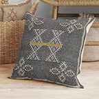 Trade Star Beautiful Sabra Pillow Cover Throw Pillow Cover Farmhouse Cushion Case 100% Cotton Cushion Cover Handwoven Luxurious Breathable Pillow Cover for Gifting Purpose - color: Pattern 15