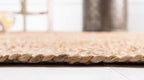 Unique Loom Braided Jute Collection Area Rug - Dhaka (8' Round, Natural)