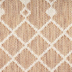 Nourison Home Positano Jute 9' x 12' Area Rug - Easy Clean, Non Shedding, Bed Room, Living Room, Dining Room, Kitchen (9' x 12') - color: Jute, size: 9' x 12' (Rectangular)