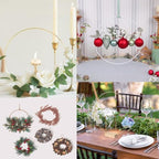 40Pcs Macrame Hoops Ring, BetterJonny 6 Inch Metal Craft Rings Hoops Gold Dream Catcher Rings Wreath Hoop Rings for Home Decorations DIY Crafts and Wall Hanging Crafts