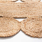SAFAVIEH Natural Fiber Round Collection 3' Round Natural NFB308A Handmade Boho Country Charm Jute Area Rug - size: 3' (Round)