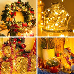 12 Pack Fairy Lights Battery Operated - 7ft 20 Led Twinkle Lights 3 Modes, Bulk Mini String Lights Waterproof for Mason Jars Vases DIY Party Wedding -Warm White & Cold White - color: Warm White&Cool White, size: 12 Pack