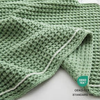 WESHIONGOO Throw Blanket for Couch Soft Knit Throw Blanket with Chenille Yarn Non-Shedding, Chenille Blanket for Living Room Bed Sofa(Sage Green, 50"*60") - color: Sage Green