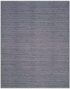 SAFAVIEH Boston Collection 8' x 10' Navy BOS682D Handmade Flatweave Cotton Area Rug - color: Navy, size: 8' x 10' (Rectangular)