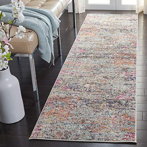 SAFAVIEH Madison Collection Runner Rug - 2'2" x 6', Black & Gold, Modern Abstract Design, Non-Shedding & Easy Care, Ideal for High Traffic Areas in Living Room, Bedroom (MAD460Z) - color: Black/Gold, size: 2'2" x 6' (Runner)