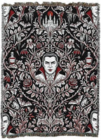 Pure Country Weavers Monster Dracula Blanket - Fantasy Gift - Tapestry Throw Woven from Cotton - Made in The USA (72x54) - color: Monster Dracula, size: 72x54