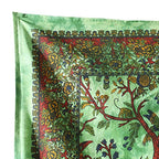 Popular Handicrafts Tapestry Wall Hanging Hippie Bohemian Tree of Life Hippy Psychedelic Design Indian Tapestries Bedspread 53 x 78 inches (140cm x 215cm) Green - color: Green #1, size: 78"L x 53"W