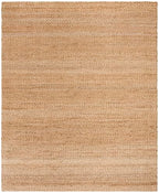 SAFAVIEH Area Rug 8x10 - Natural Fiber Collection - Large - Natural, Handmade Jute, Farmhouse Style, Ideal for Living Room, Bedroom, Dining Space (NF870A) - size: 8' x 10' (Rectangular)