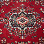 Home Dynamix Premium Sakarya Traditional Medallion Area Rug, Red/Black, 3'7"x5'2" - color: Red / Black, size: 3'7" x 5'2" (Rectangular)