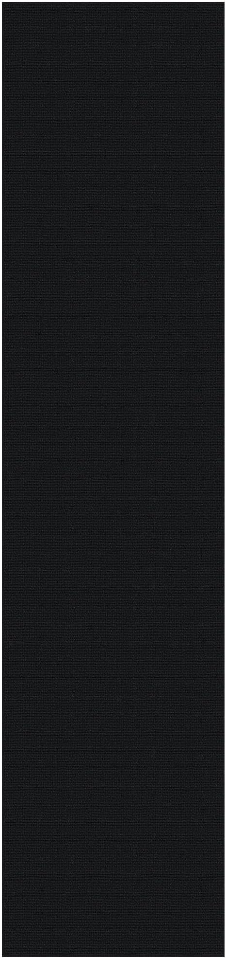 EARTHALL Extra Long Runner Rug 3x14 Ft Washable Runners for Hallways Cotton Non Slip Entryway Runner Braided Kitchen Runner Indoor Outdoor Carpet Runners for Stair, Hall, Foyers, Black