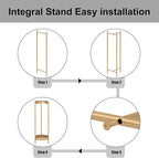 Plant Stand Plant pots Indoor Stands – Metal Flower Pots Stand Plant Shelf for Multiple Plants,2 Tier Removable Display Plant Table Gardeing Gifts for Living Room Outdoor Garden Balcony Décor Gold