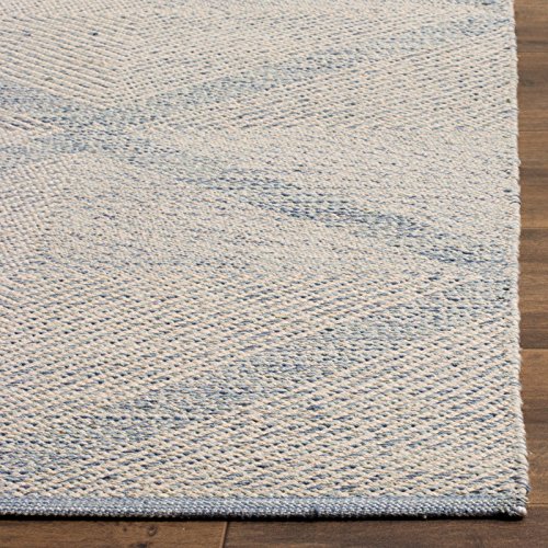 SAFAVIEH Montauk Collection Accent Rug - 3' x 5', Black, Handmade Cotton, Ideal for High Traffic Areas in Entryway, Living Room, Bedroom (MTK821D) - color: Black, size: 3' x 5' (Rectangular)