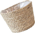 Woven Flower Basket for Indoor Plants Planter Unique Design Multipurpose Storage and Decorative Cover for Home Decor and Organizing Household Items